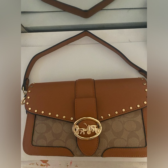 Coach George shoulder bag - Picture 1 of 9